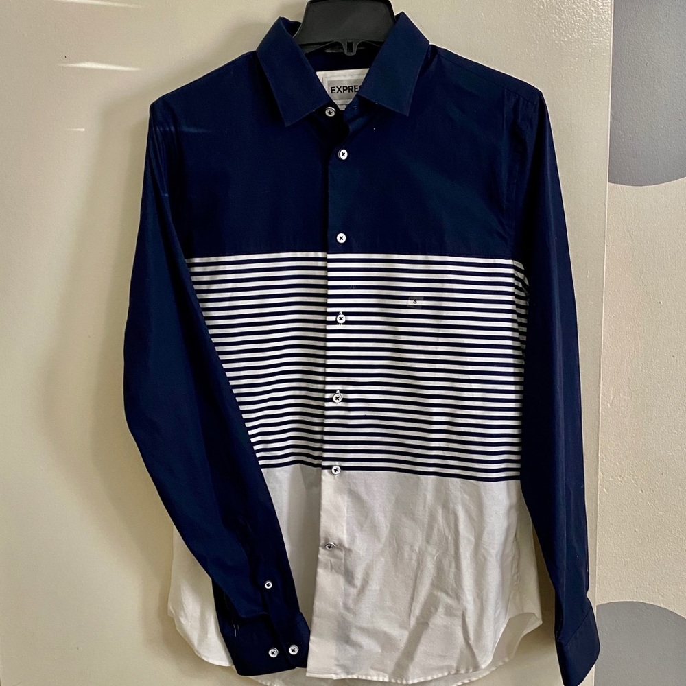 Express Fitted Button Up Shirt